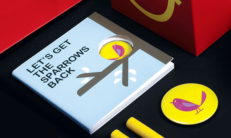 MCDONALD'S HAPPY MEAL - HAPPY SPARROW